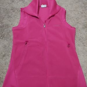 Pink columbia vest